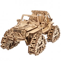 Véhicule tout terrain à chenilles Puzzle 3D bois UGEARS UGEARS UG-70204 - 1