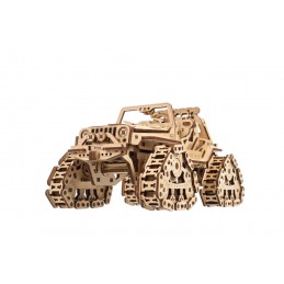 UGEARS Wooden Puzzle 3D Tracked All-Terrain Vehicle UGEARS UG-70204 - 5