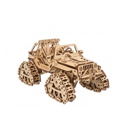 UGEARS Wooden Puzzle 3D Tracked All-Terrain Vehicle UGEARS UG-70204 - 2
