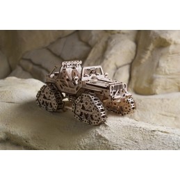 UGEARS Wooden Puzzle 3D Tracked All-Terrain Vehicle UGEARS UG-70204 - 10