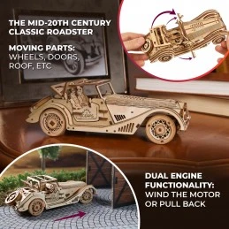 copy of UGEARS Wooden Puzzle 3D Tracked All-Terrain Vehicle UGEARS UG-70202 - 9