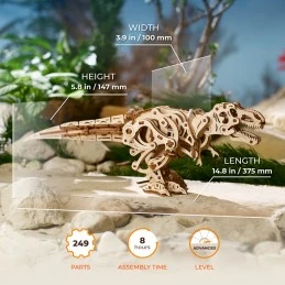 Tyrannosaurus Rex Puzzle 3D wood UGEARS UGEARS UG-70203 - 7