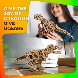 Tyrannosaure Rex Puzzle 3D bois UGEARS UGEARS UG-70203 - 10