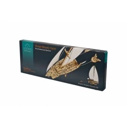 Voilier Yacht beauté de l'océan Puzzle 3D bois UGEARS UGEARS UG-70193 - 9