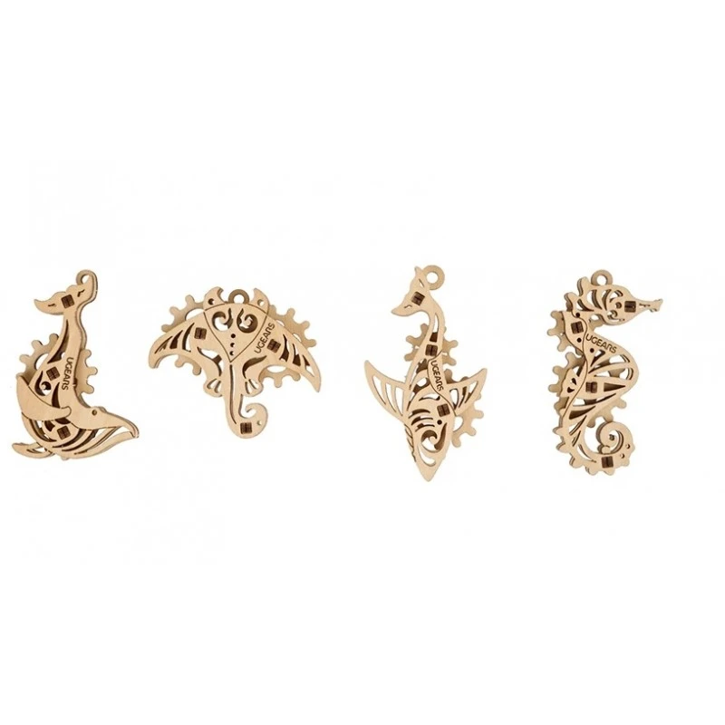U-Fidgets Océan Pacifique Puzzle 3D bois UGEARS UGEARS UG-70200 - 1 U-Fidgets Océan Pacifique Puzzle 3D bois UGEARS UGEARS UG-70200 - 1