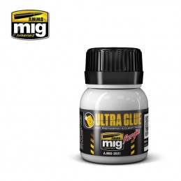 Ulltra Glue glue for photo-cutting, transparent parts (40ml) Mig AMMO - MIG Jimenez A.MIG-2031 - 1