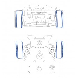 Micro Drift Bleu 1/76 RTR Turbo Racing Turbo Racing TB-C63 - 9