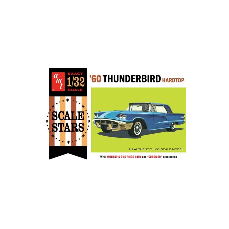 Ford Thunderbirt 1960 Hardtop 1/32 AMT  AMT1135/12 - 1