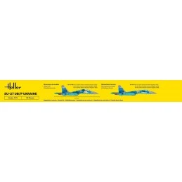 SU-27 UB/P Ukraine 1/72 Heller + glue and paints Heller HEL-56371 - 3