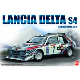 Lancia Delta S4 - Martini '86 Rally Monte Carlo 1/24 Nunu  NU24030 - 1