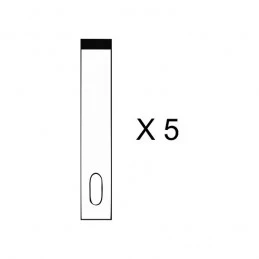 5 HO353 blades for scalpel cutter n°1 ø8 HOLI Tools HO353 - 1