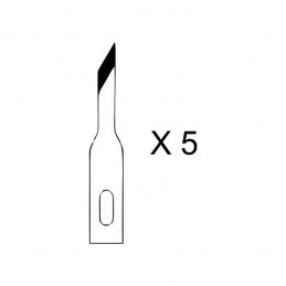 5 HO354 blades for scalpel cutter n°1 ø8 HOLI Tools HO354 - 1