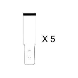 5 lames HO363 pour couteau scalpel n°2 ø11 HOLI Tools HO363 - 1