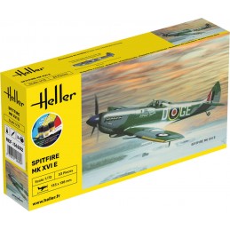 Spitfire MK XVI E 1/72 Heller + colle et peintures Heller HEL-56282 - 1