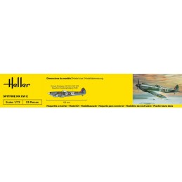 Spitfire MK XVI E 1/72 Heller + colle et peintures Heller HEL-56282 - 4