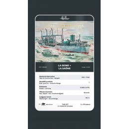 Coffret bateaux La Seine + La Saône 1/400 Heller Heller HEL-85050 - 4