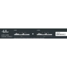 Boat box La Seine + La Saône 1/400 Heller Heller HEL-85050 - 4