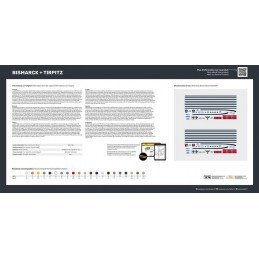 Coffret bateaux Bismarck + Tirpitz 1/400 Heller Heller HEL-85078 - 2