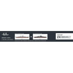 Boat box Bismarck + Tirpitz 1/400 Heller Heller HEL-85078 - 3