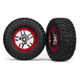 BFGoodrich tires + rim TBS Slash/Slayer (2) Traxxas Traxxas TRX-6873A - 1