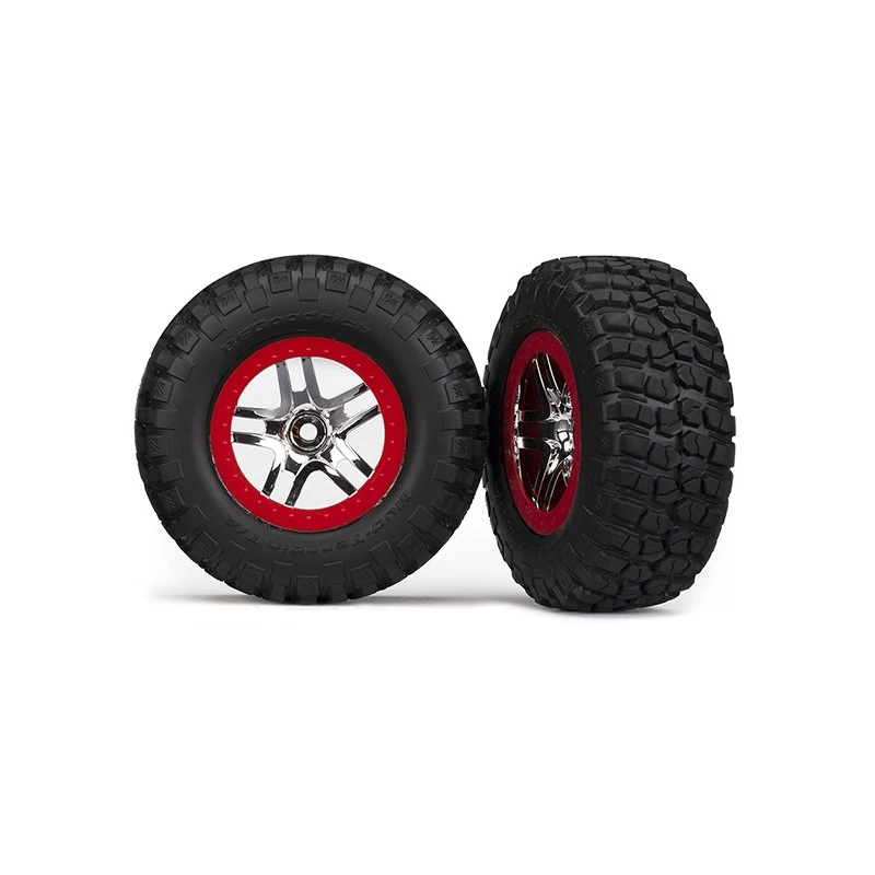 BFGoodrich tires + rim TBS Slash/Slayer (2) Traxxas Traxxas TRX-6873A - 1