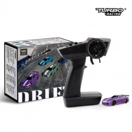 Micro Drift Purple 1/76 RTR Turbo Racing Turbo Racing TB-C61 - 1