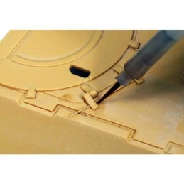 Jus de finition Enamel Brun Tamiya Tamiya 87132 - 3