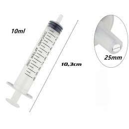 Syringe 10ml with needle 1.2 mm  1300060 - 1