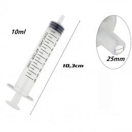 Syringe 10ml with needle 1.2 mm  1300060 - 1