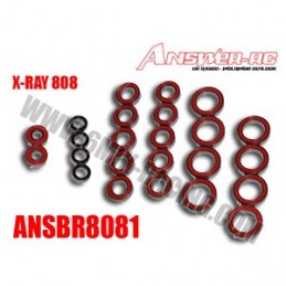 Kit sealed bearings XRay 808 Answer Answer ANSBR8081 - 1