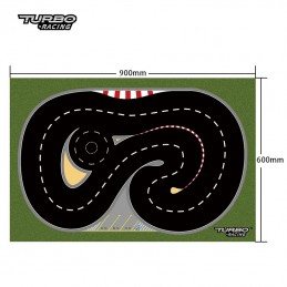 Piste spéciale Drift pour Turbo Racing Micro Rally 1/76 (60x90 cm) Turbo Racing TB-760148 - 1