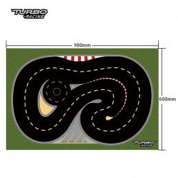 Special Drift track for Turbo Racing Micro Rally 1/76 (60x90 cm) Turbo Racing TB-760148 - 1