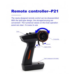 Micro Monster Truck Police 1/76 RTR Turbo Racing Turbo Racing TB-C82 - 4