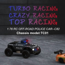 Micro Monster Truck Police 1/76 RTR Turbo Racing Turbo Racing TB-C82 - 7