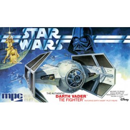 Star Wars : Un nouvel espoir Dark Vador TIE Fighter 1/32 MPC  MPC952/12 - 1