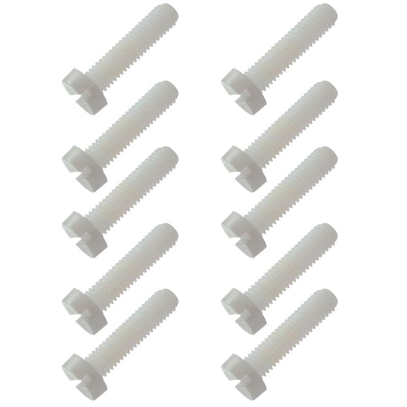 Vis nylon tête plate 4x10mm (10) A2Pro A2Pro S04510675 - 1