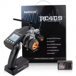 Radio RC4GS V3 2.4Ghz 5 channels + R6FG RadioLink RadioLink RDL-RC4GS-V3-SET - 1