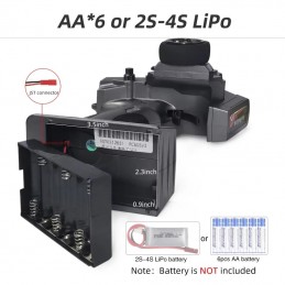 Radio RC6GS V3 2.4Ghz 7 voies + R7FG RadioLink RadioLink RDL-RC6GS-V3-SET - 6