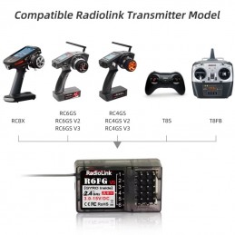 R6FG V5 RadioLink 6-way surface receiver RadioLink RDL-0-R6FG - 4