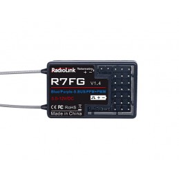 Récepteur surface 7 voies R7FG V1.4 RadioLink RadioLink RDL-0-R7FG - 1