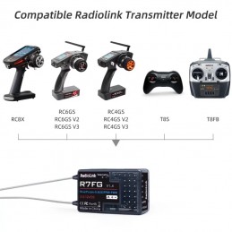 R7FG V1.4 RadioLink 7-Way Surface Receiver RadioLink RDL-0-R7FG - 5