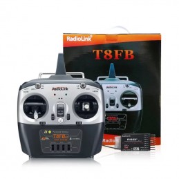 T8FB BT 2.4Ghz 8-Channel Radio + R8EF RadioLink RadioLink RDL-T8FB-BT-SET - 1