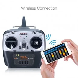 T8FB BT 2.4Ghz 8-Channel Radio + R8EF RadioLink RadioLink RDL-T8FB-BT-SET - 2