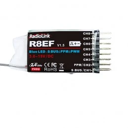 T8FB BT 2.4Ghz 8-Channel Radio + R8EF RadioLink RadioLink RDL-T8FB-BT-SET - 7