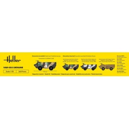 Véhicule VAB 4x4 Ukraine 1/35 Heller Heller HEL-81130 - 4