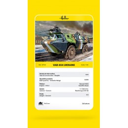 Véhicule VAB 4x4 Ukraine 1/35 Heller Heller HEL-81130 - 5