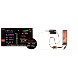 12-way AT10II 2.4Ghz Radio + R12DS + PRM-01 RadioLink RadioLink RDL-AT10II-SET - 5
