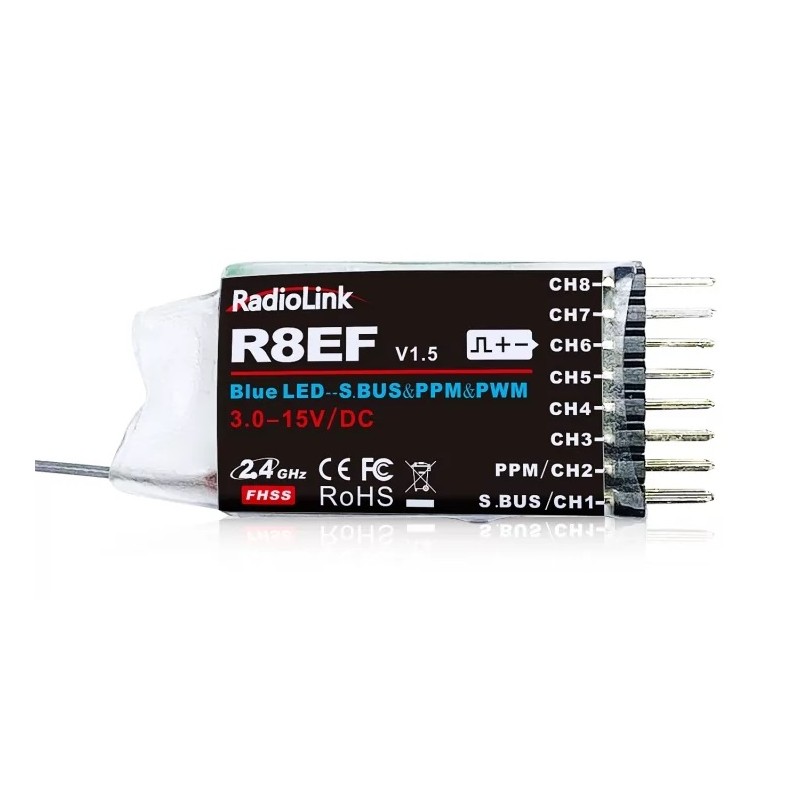 Récepteur 8 voies R8EF RadioLink RadioLink RDL-0-R8EF - 1