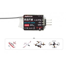 8-way R8FM SBUS/PPM RadioLink signal receiver RadioLink RDL-0-R8FM - 5