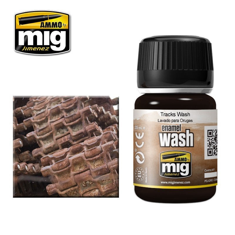 WASH Tracks chenilles 35ml Mig AMMO - MIG Jimenez A.MIG-1002 - 1